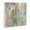 Stupell Industries Complex Abstract with Blue Wall Plaque Art Design by Justin Turner